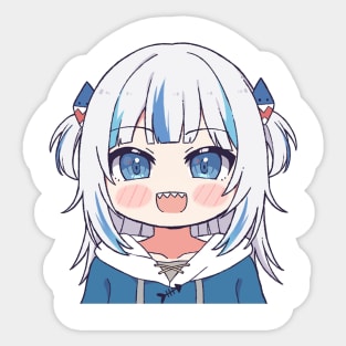 Gawr Gura Chibi Sticker